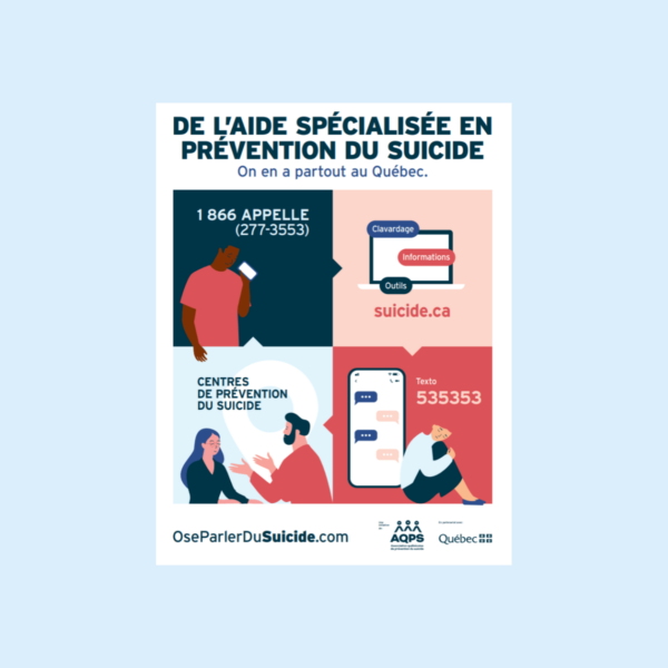 5 affichettes – Aide spécialisée